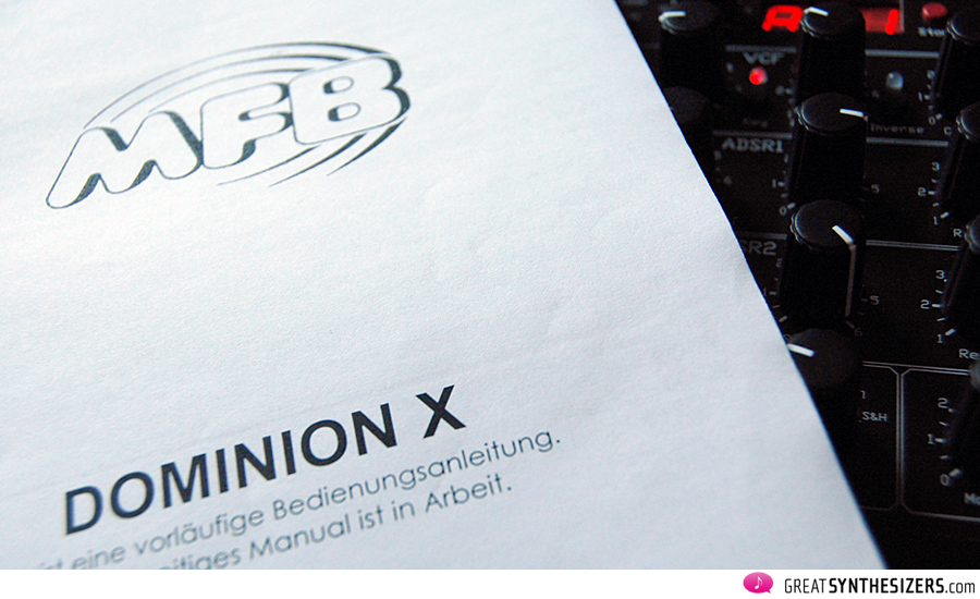 MFB Dominion X 3-VCO synthesizer