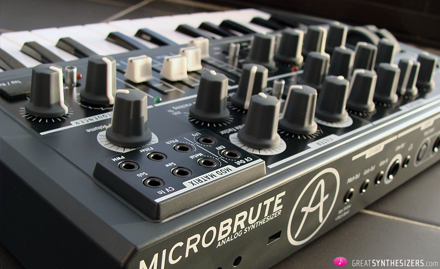 Arturia MicroBrute - tiny on the outside, huge on the inside