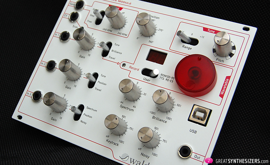 Waldorf NW1 Wavetable Moduleモジュラー