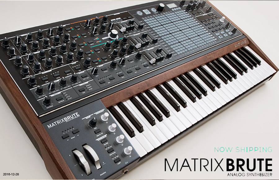 arturia matrixbrute