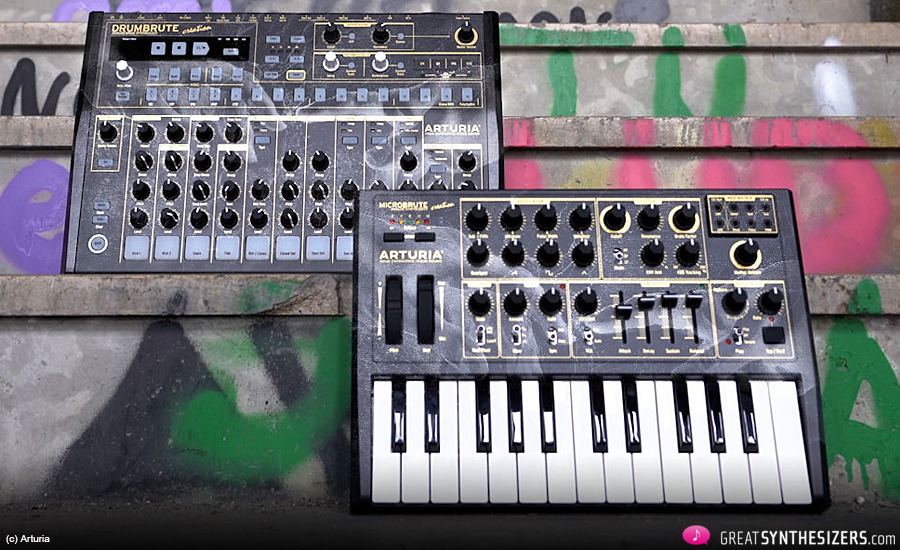 Arturia DrumBrute / MicroBrute Creation Edition - GreatSynthesizers