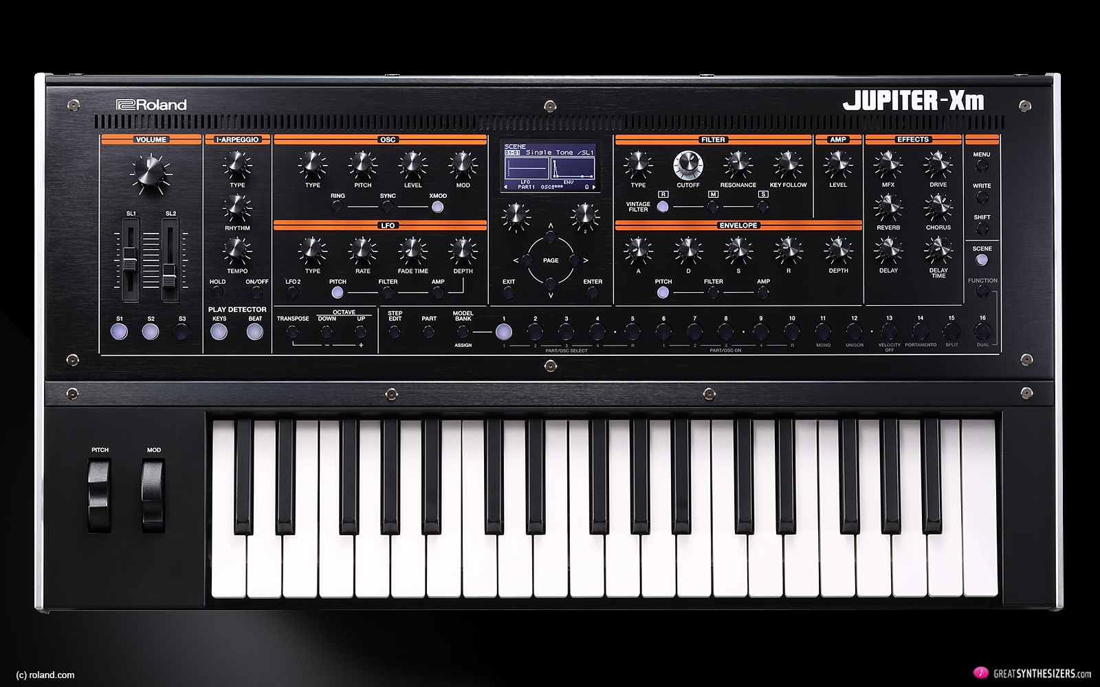 Roland's new JUPITERX / JUPITERXm Synthesizers GreatSynthesizers