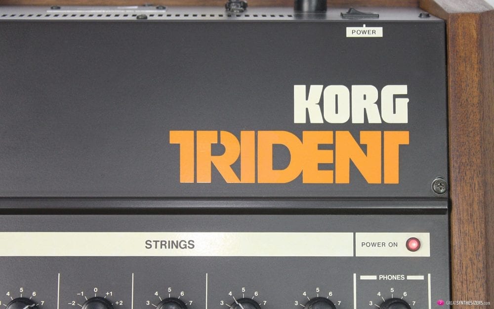 Korg Trident - a classic 8-voice string synthesizer - GreatSynthesizers