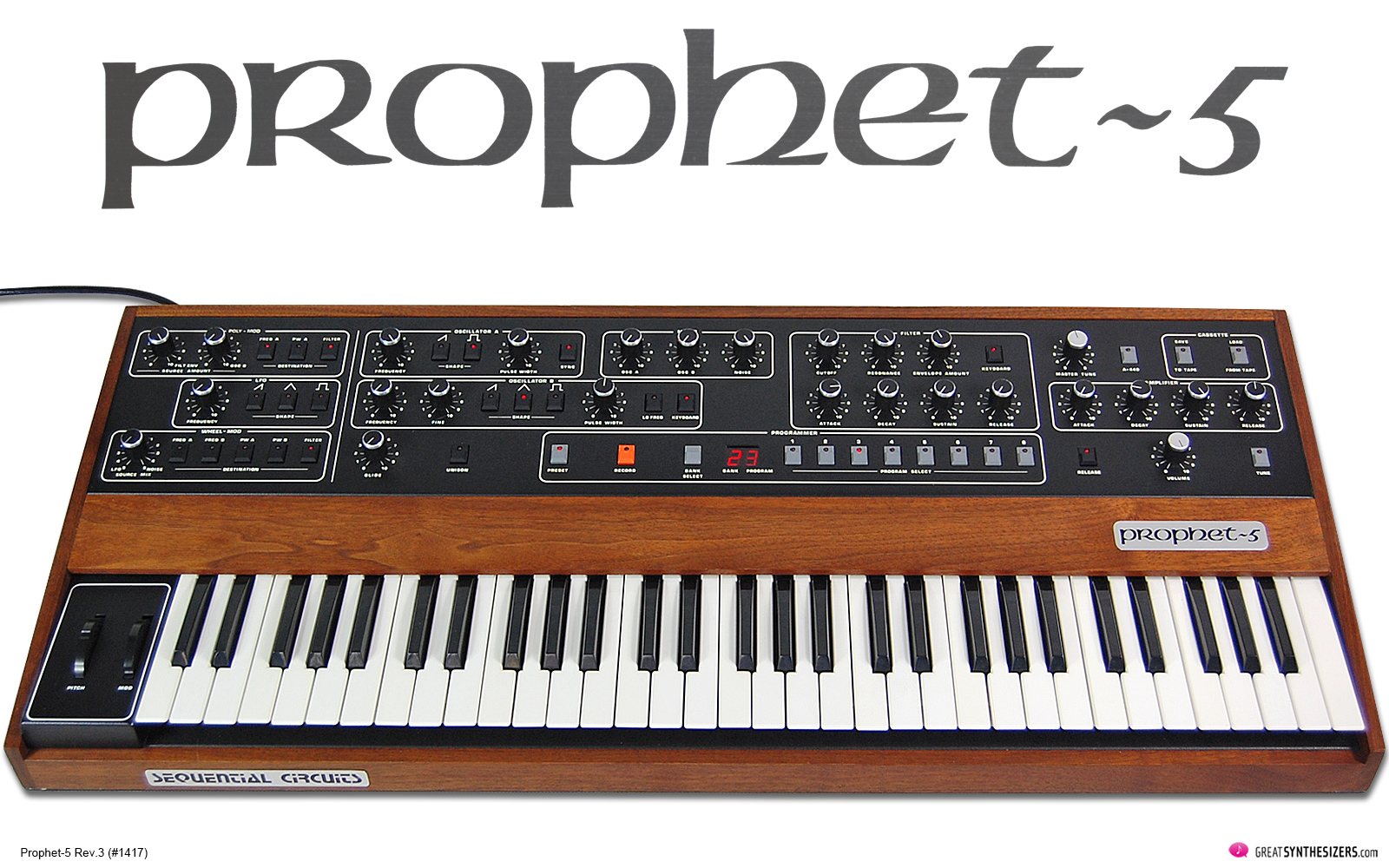 Sequential Prophet-5 - Milestone and Musical Legend - GreatSynthesizers