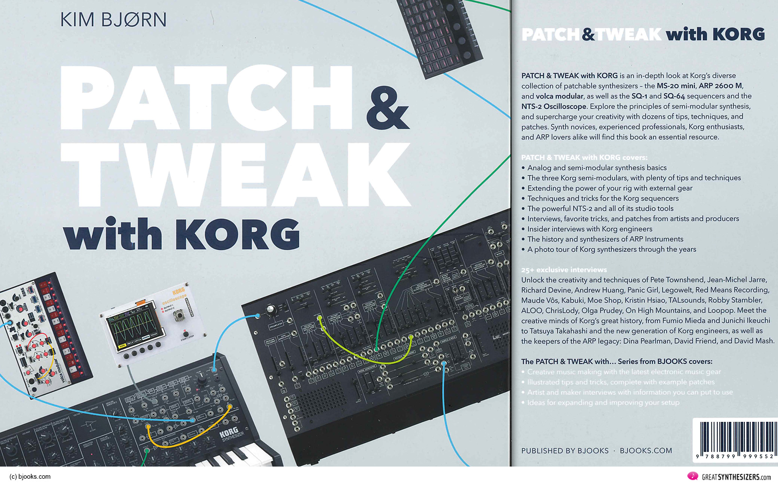 Book Recommendation: PATCH & TWEAK with KORG (by Kim Bjørn