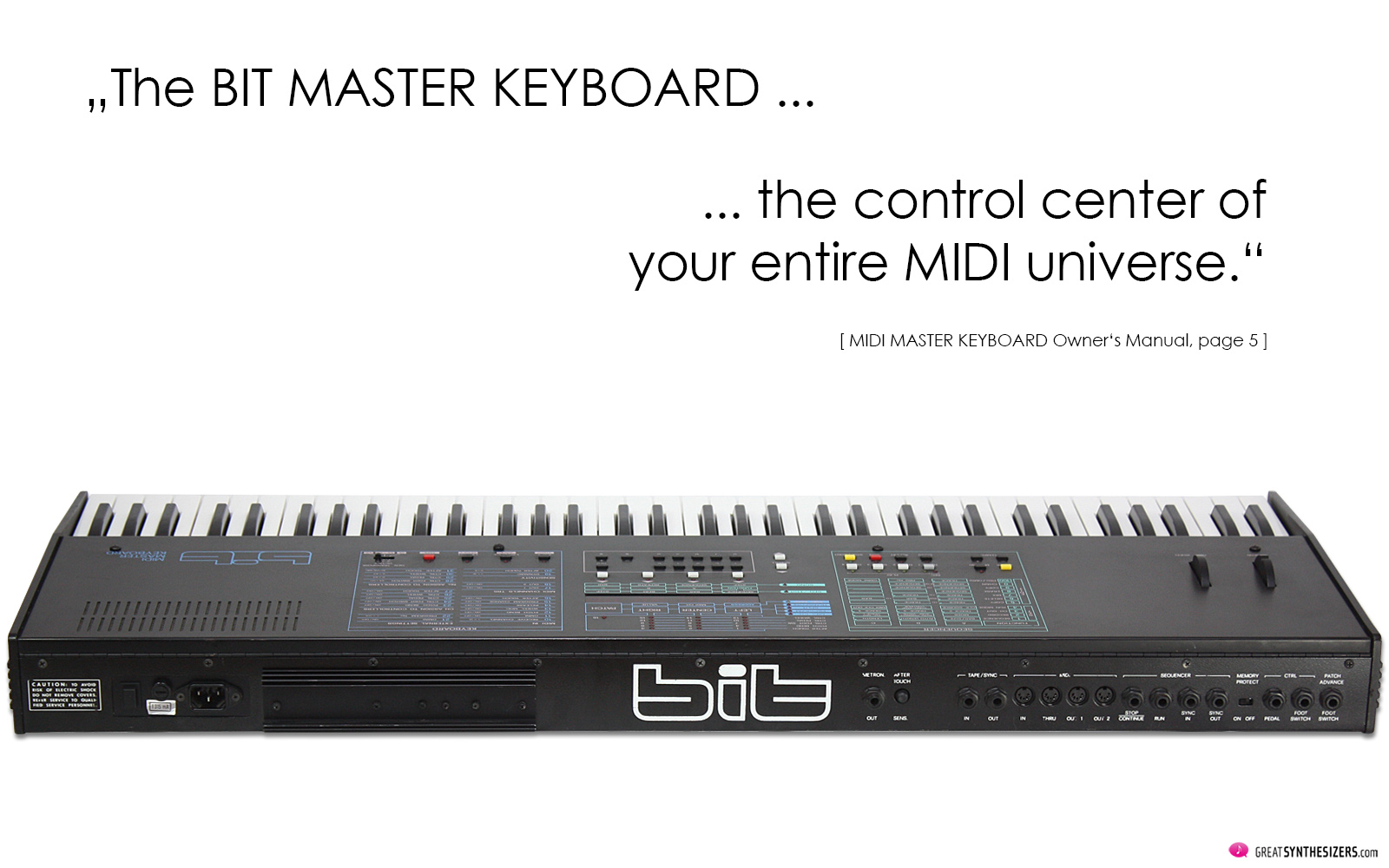 Crumar Bit MMK MIDI Masterkeyboard