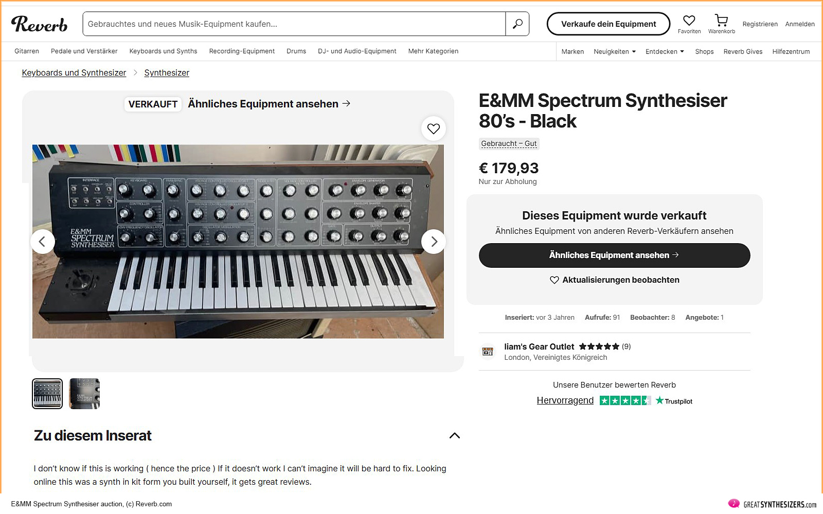 EMM Spectrum Synthesizer